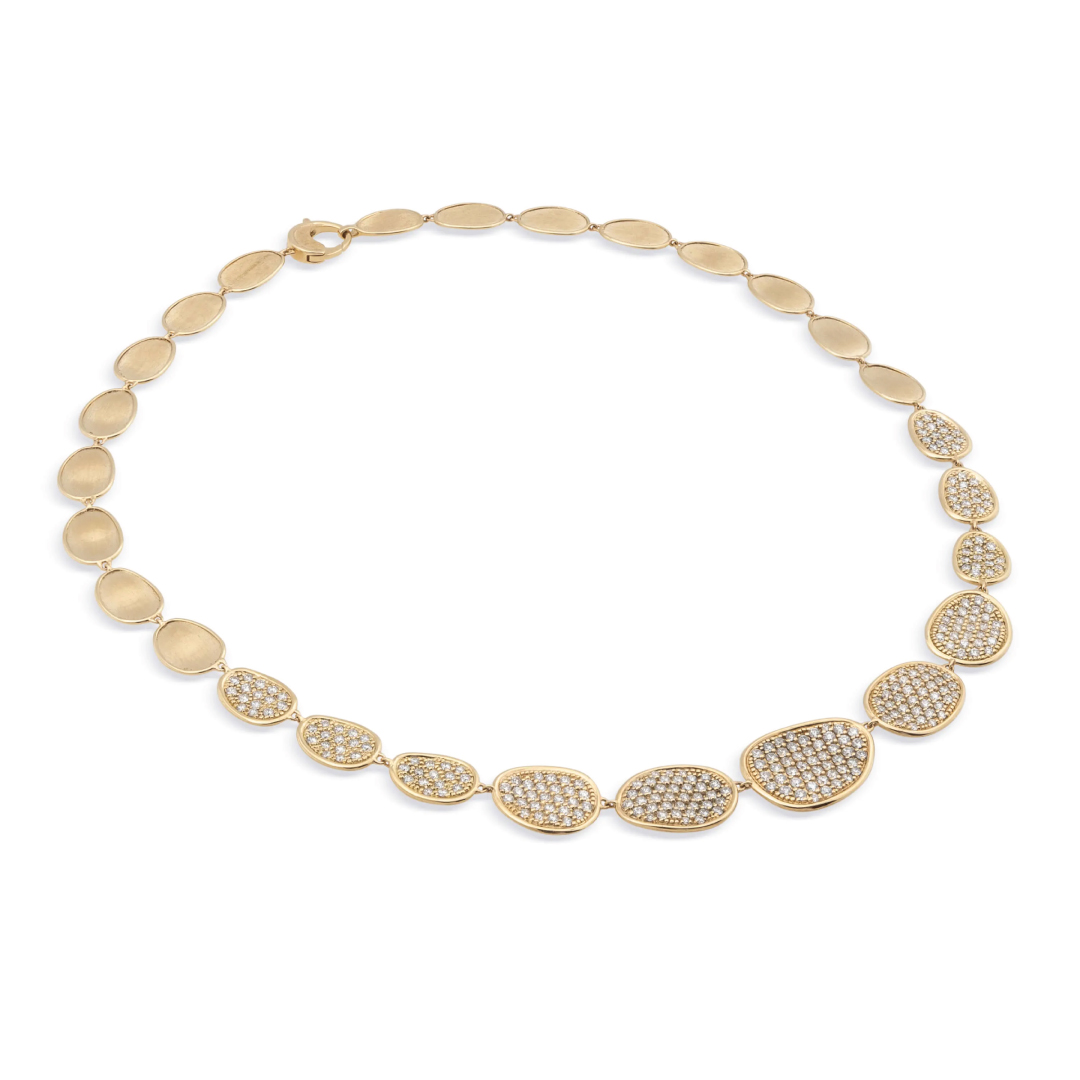 Marco Bicego 18K Yellow Gold Lunaira Collection Link Necklace