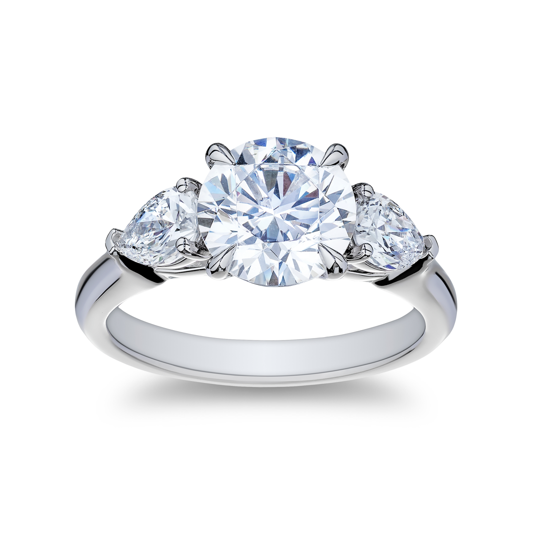 Platinum and Diamond Semi Mounting - IHBPS080PL
