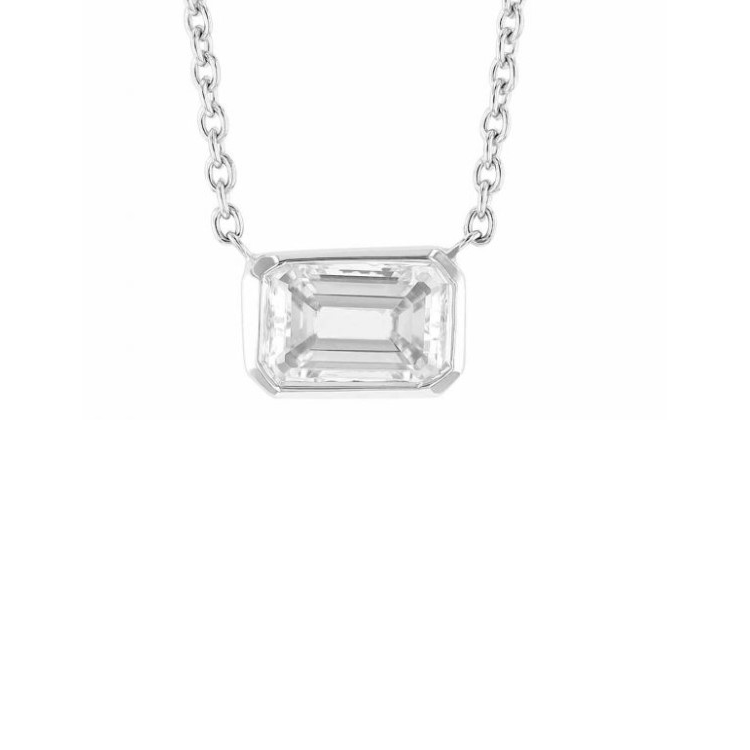 Roberto Coin 18K White Gold Diamond Necklace