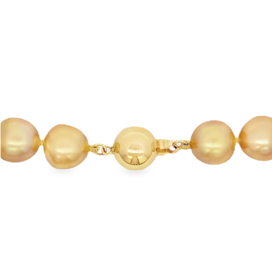 Jewelmer 18K Yellow Gold South Sea Pearl Necklace