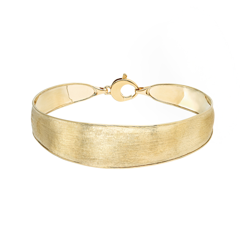 Marco Bicego 18K Yellow Gold Lunaria Medium Width Bangle - 1148