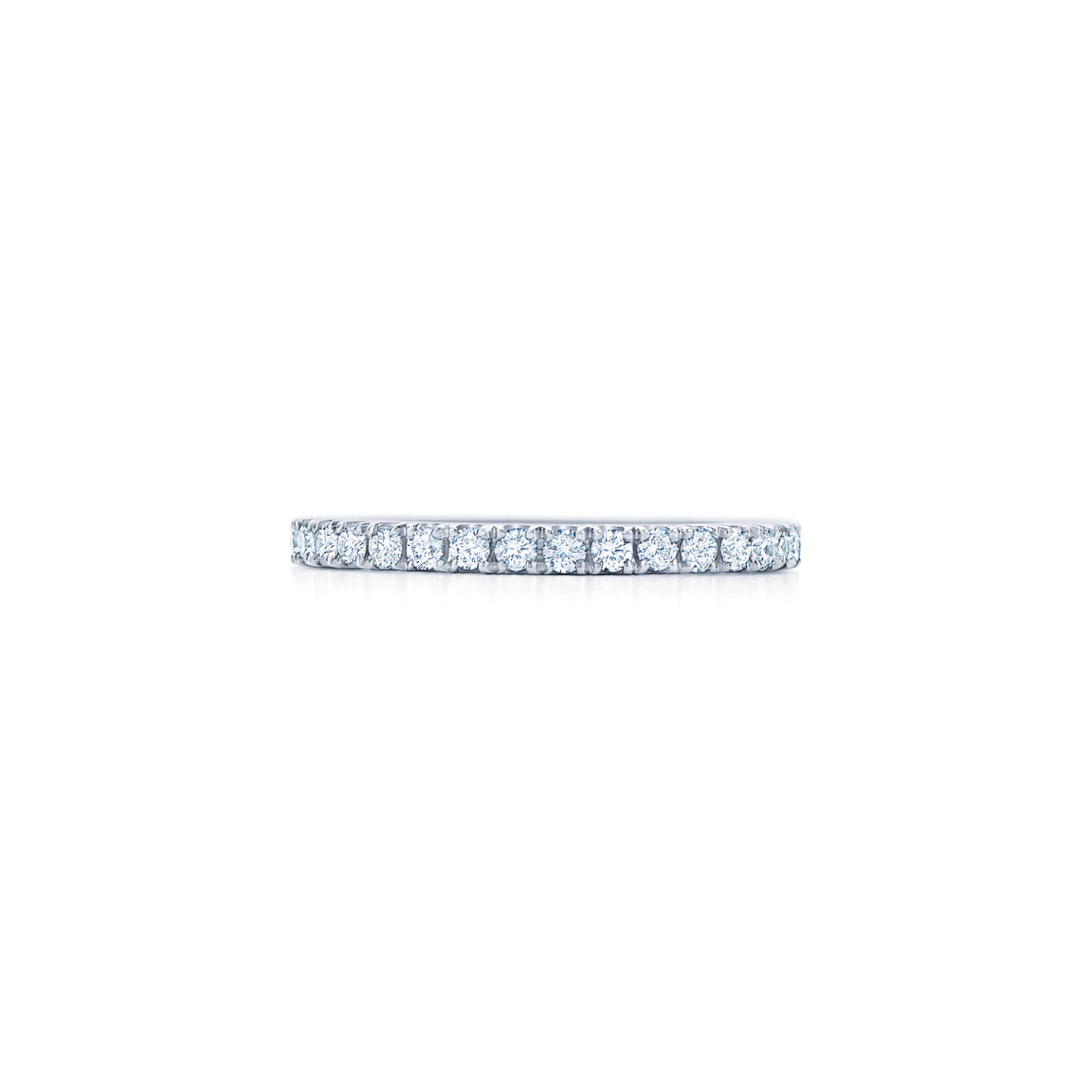 Kwiat Platinum Stackable Diamond Eternity Band itemprop=