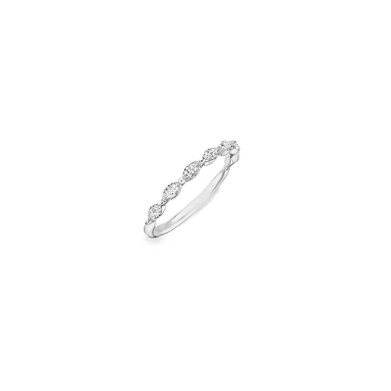 Henri Daussi Platinum Diamond Band - R65-1HC6B-