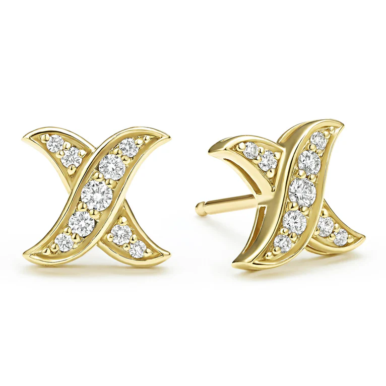 LAGOS 18K Yellow Gold Embrace Diamond 
