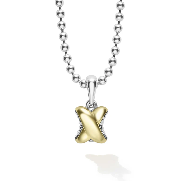 LAGOS Sterling Silver and 18K Yellow Gold Embrace 