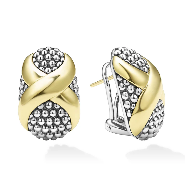 LAGOS 18K Yellow Gold and Sterling Silver Embrace 
