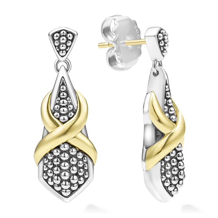 LAGOS 18K Yellow Gold and Sterling Silver Embrace 