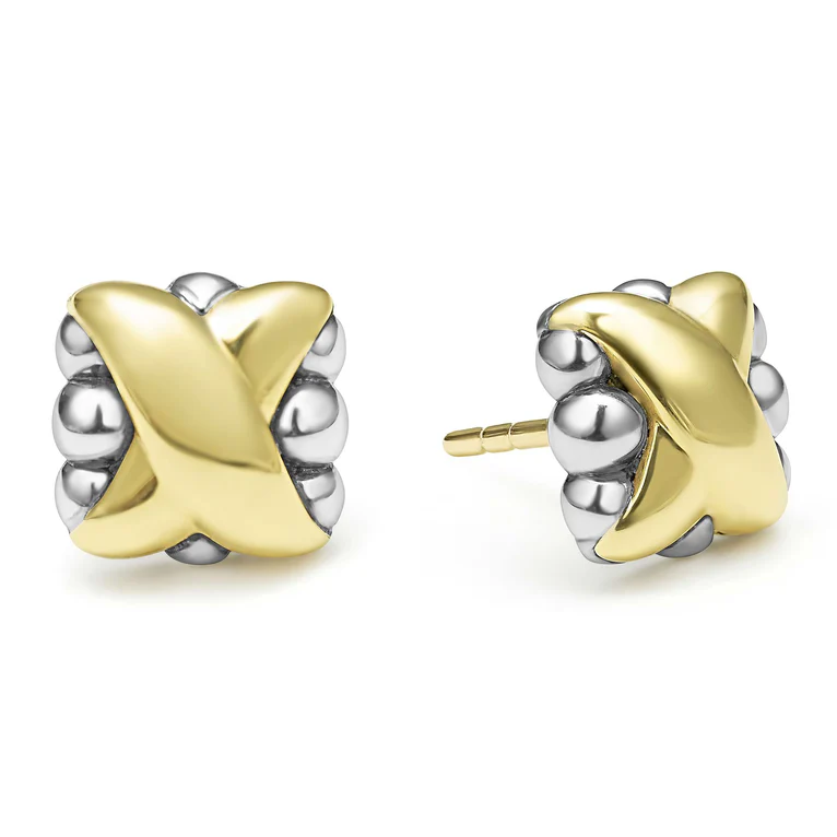 LAGOS 18K Yellow Gold and Sterling Silver Embrace 