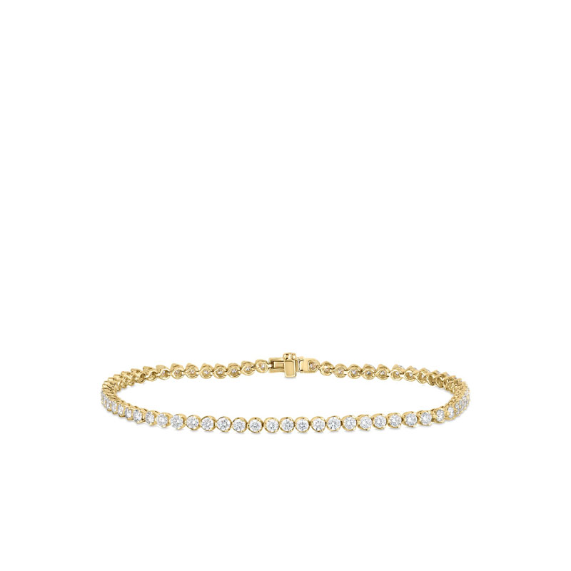 Roberto Coin 18K Yellow Gold Diamond Tennis Bracelet