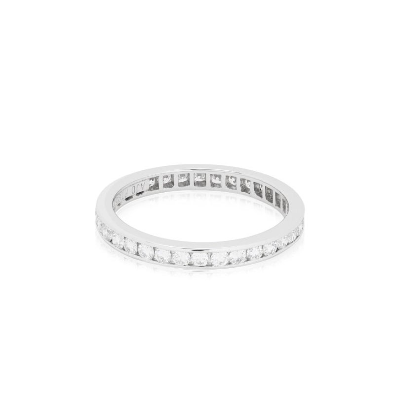 Platinum Diamond Eternity Band