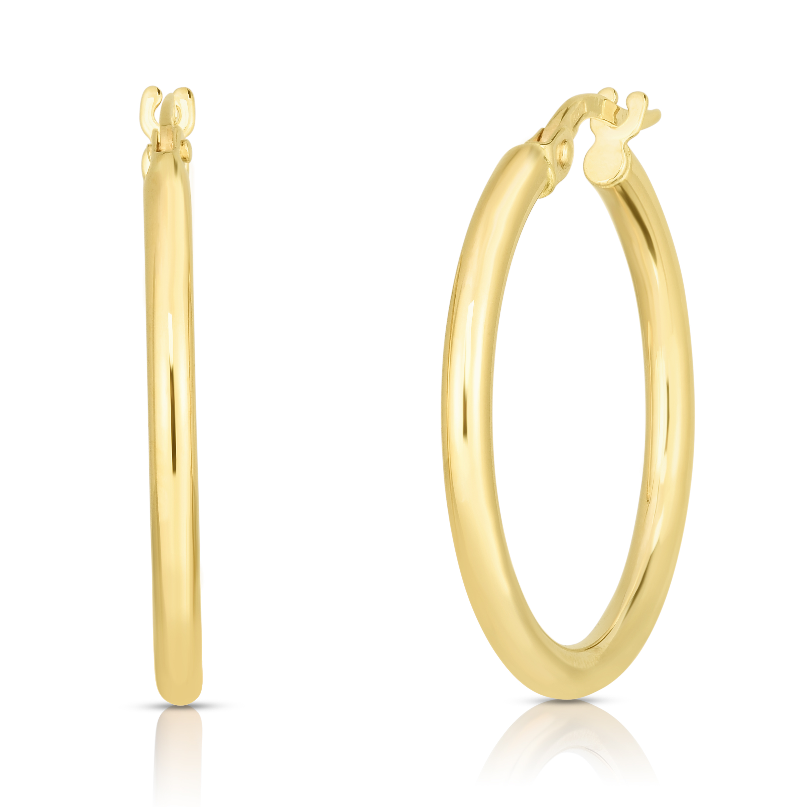 Roberto Coin 18K Yellow Gold Perfect Hoop Small Earrings