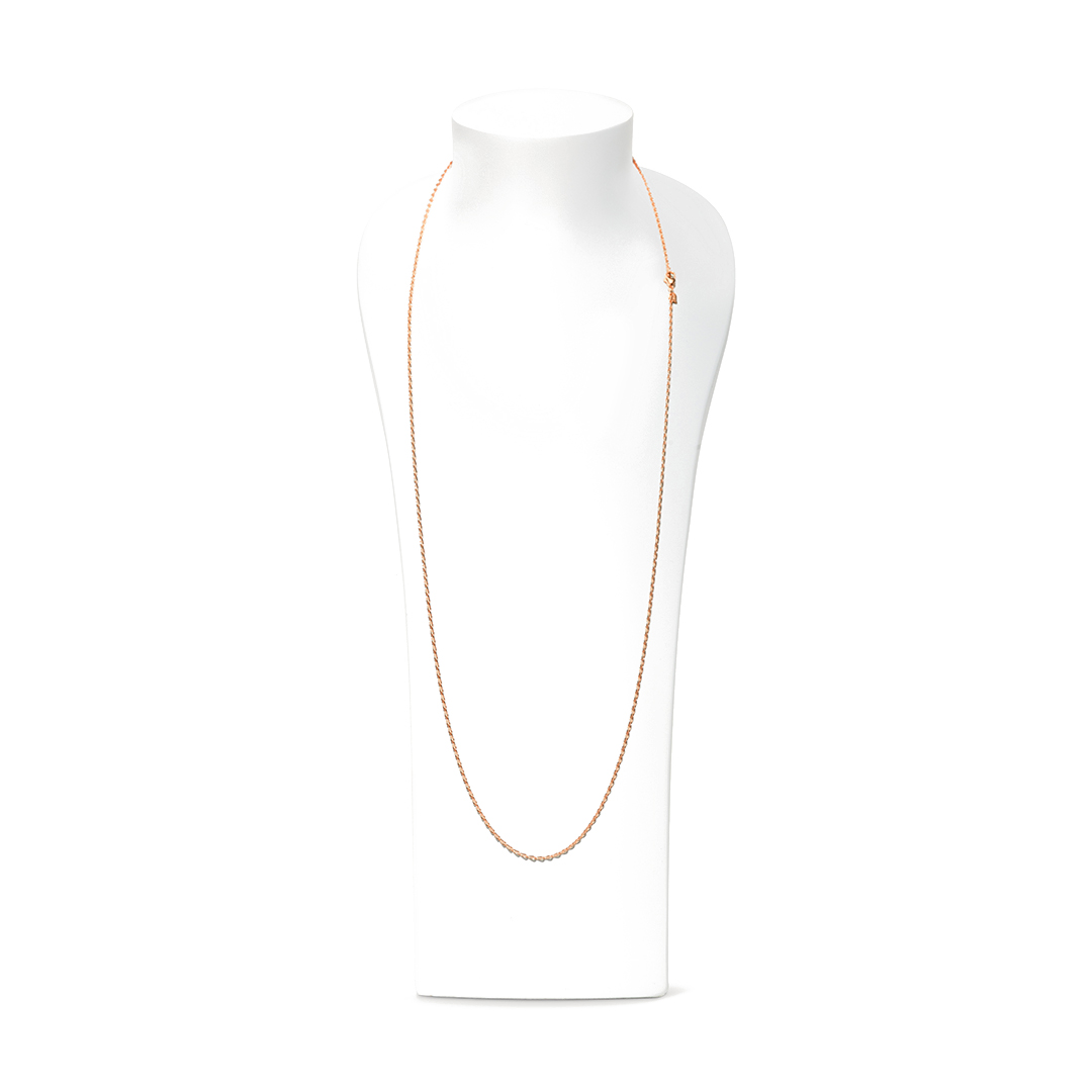 Tamara Comolli 18K Rose Gold Figure Eight Eyelet Link Chain - 2050