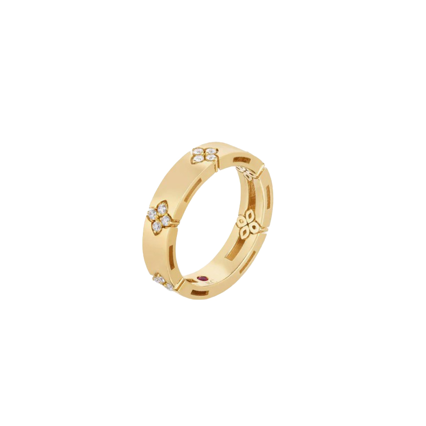 Roberto Coin 18K Yellow Gold Verona Diamond Ring