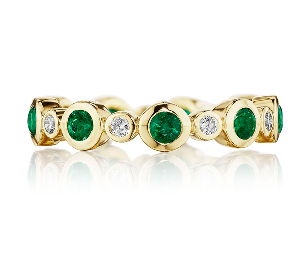 Penny Preville 18K Yellow Gold Emerald Ring