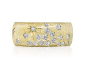 Penny Preville 18K Yellow Gold Galaxy Band