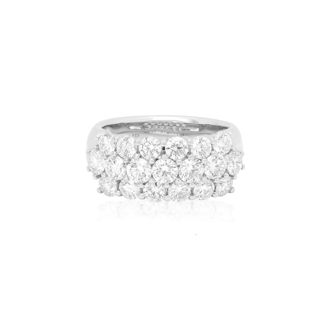 Platinum and Diamond Ring