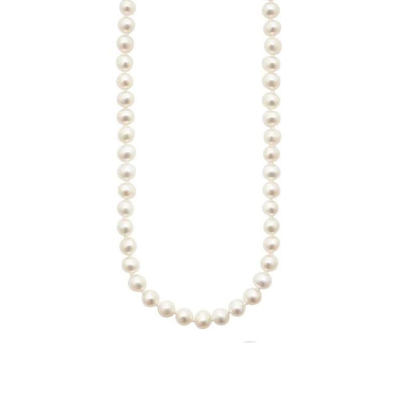 LAGOS Sterling Silver and 18K Yellow Gold Cultured Freshwater Pearl Necklace