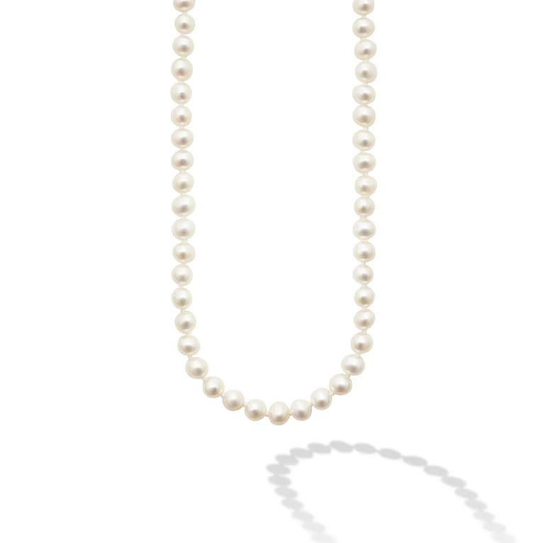 LAGOS Sterling Silver and 18K Yellow Gold Cultured Freshwater Pearl Necklace