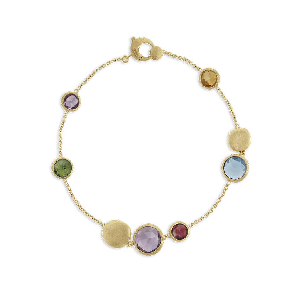 Marco Bicego 18K Yellow Gold Jaipur Multi Colored Bracelet