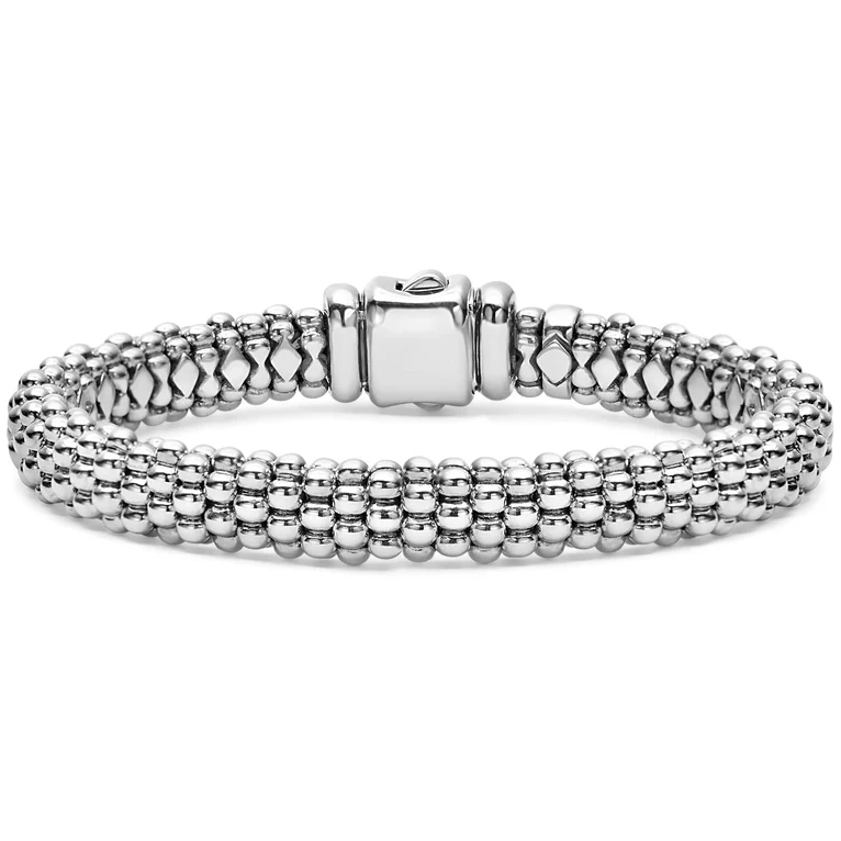 LAGOS Sterling Silver Caviar Beaded Bracelet