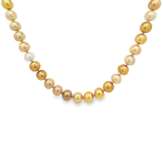 Jewelmer 18K Yellow Gold South Sea Pearl 39 Inch Necklace - 2281