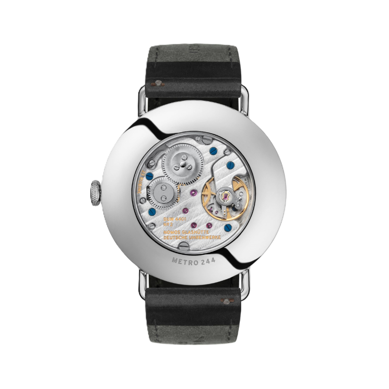 Nomos Glashuette Metro Date Power Reserve Watch