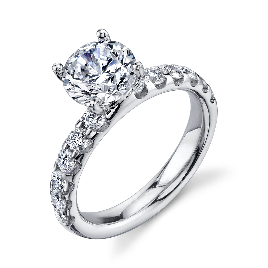 Platinum Diamond Semi Mount - 2490