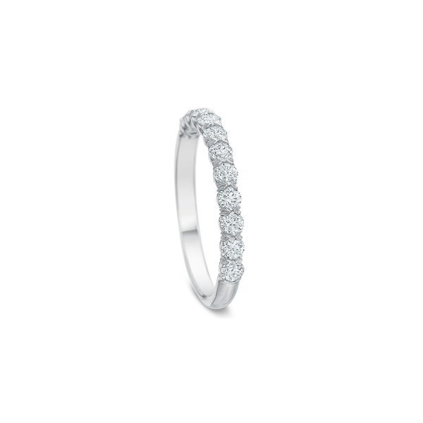 Precision Set Platinum Diamond Band - 174819