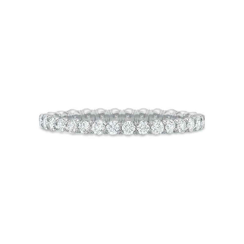 Precision Set Platinum Diamond Eternity Band - 142119