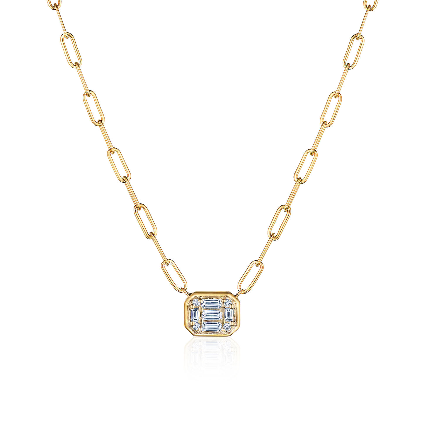 Kwiat 18K Yellow Gold Diamond Necklace