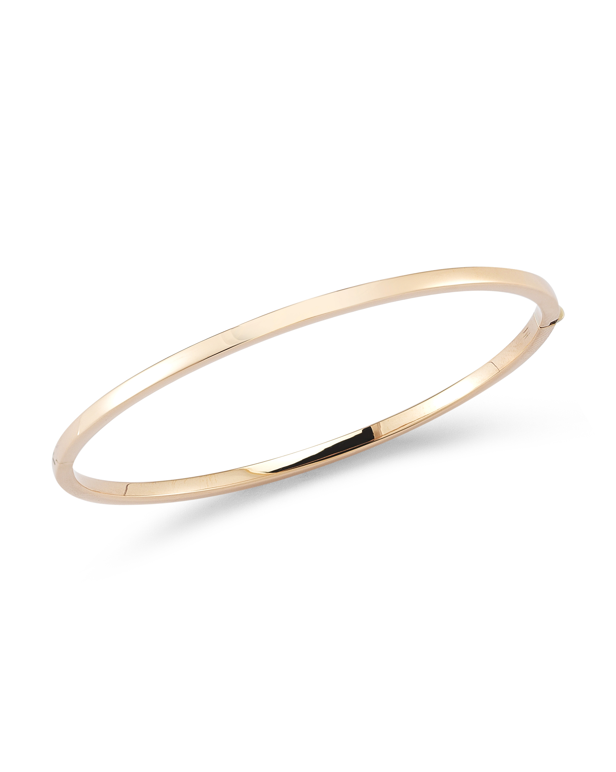 Roberto Coin 18K Rose Gold Oval Shaped Bangle Bracelet