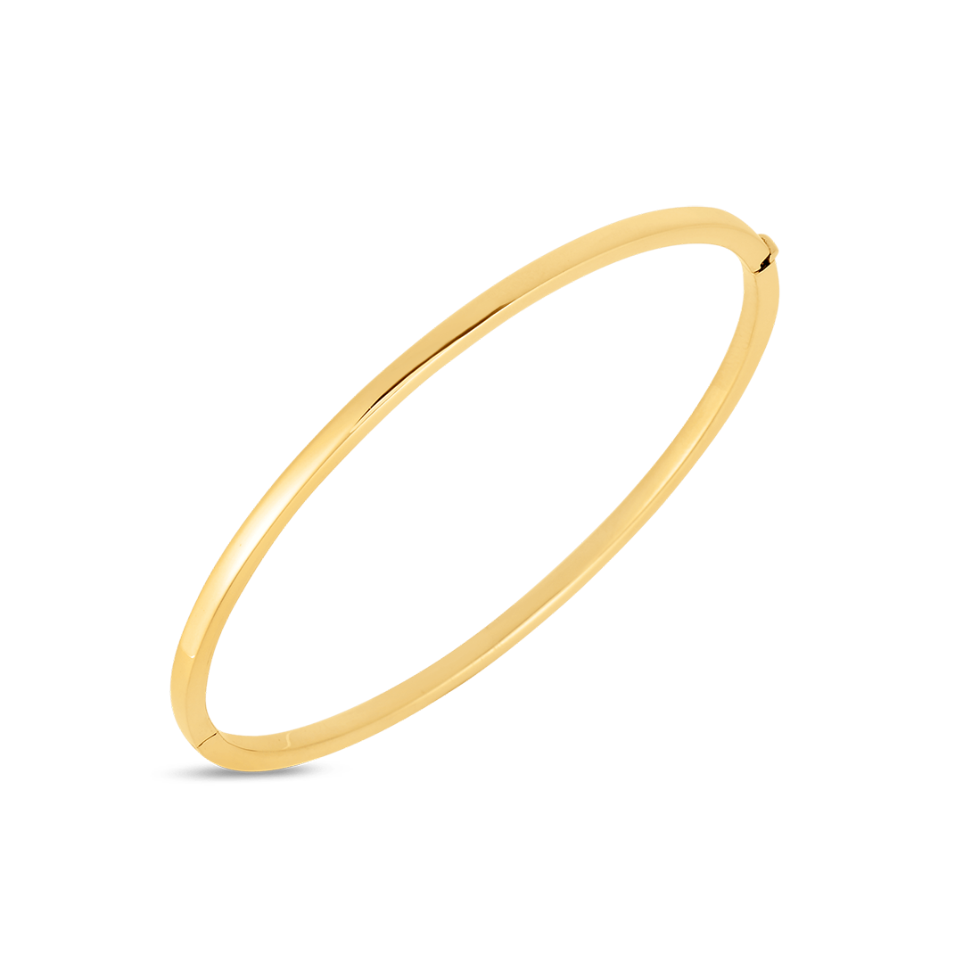 Roberto Coin 18K Yellow Gold Bangle Bracelet