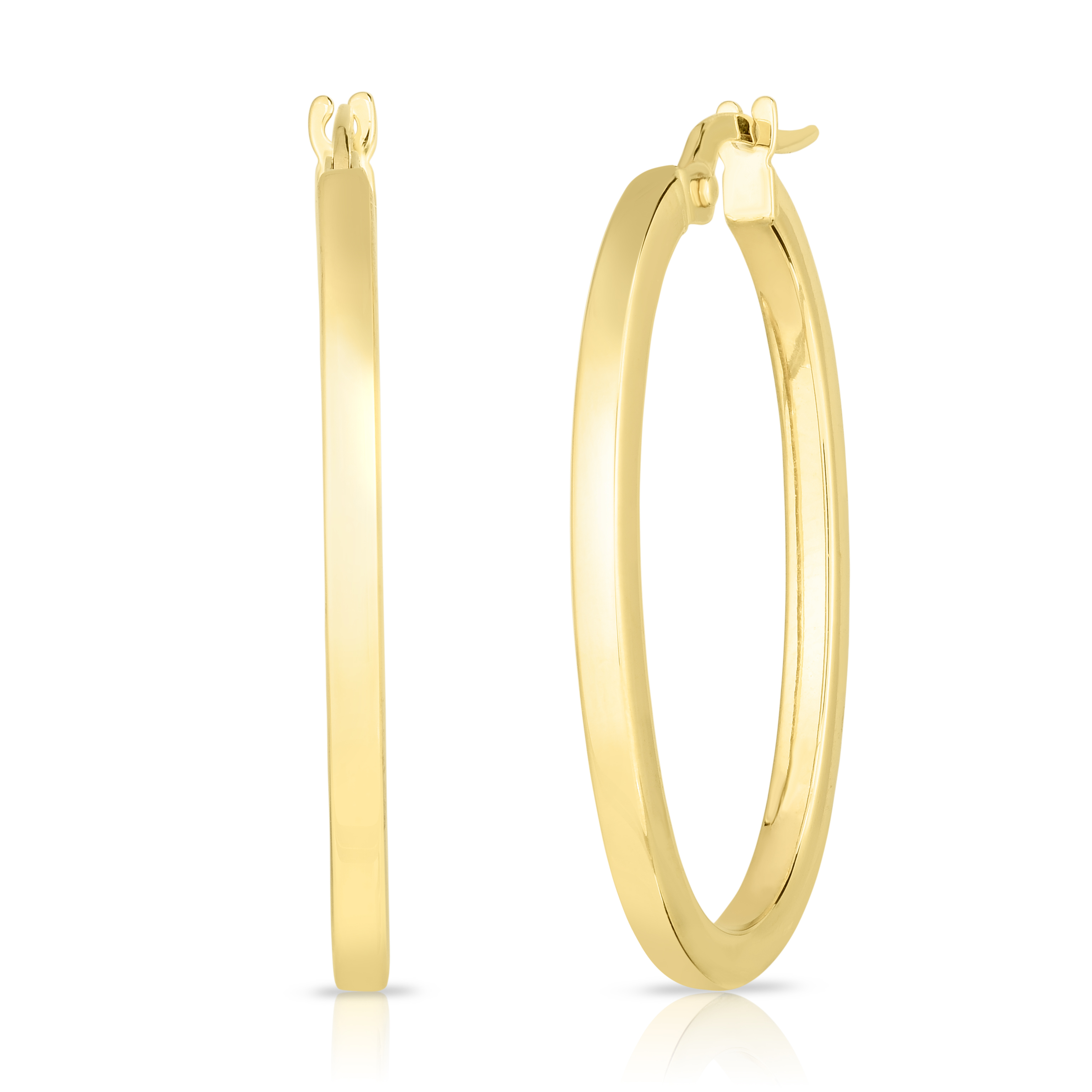 Roberto Coin 18K Yellow Gold Perfect Hoop Earrings