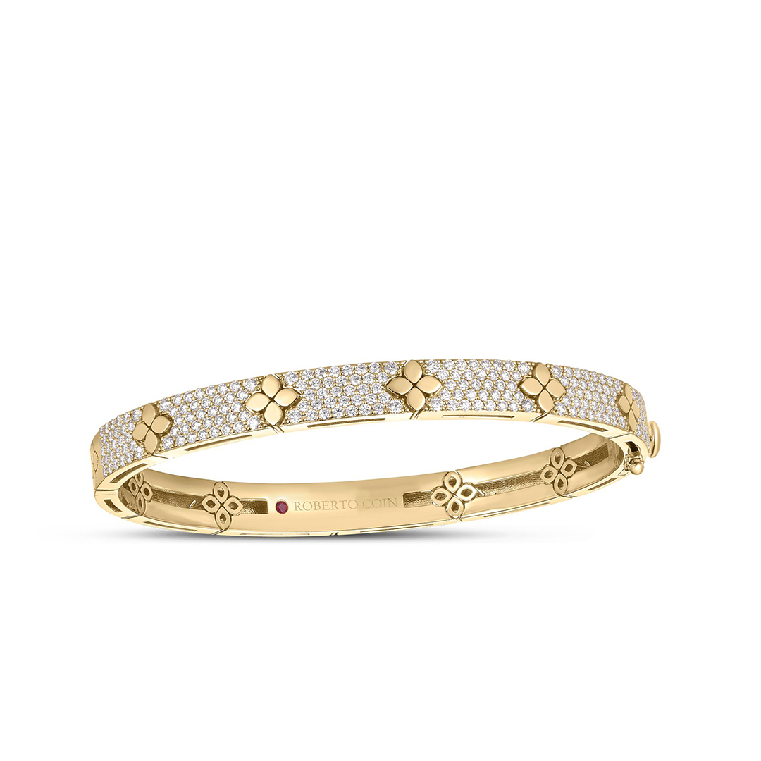 Roberto Coin 18K Yellow Gold Love in Verona Diamond Bracelet