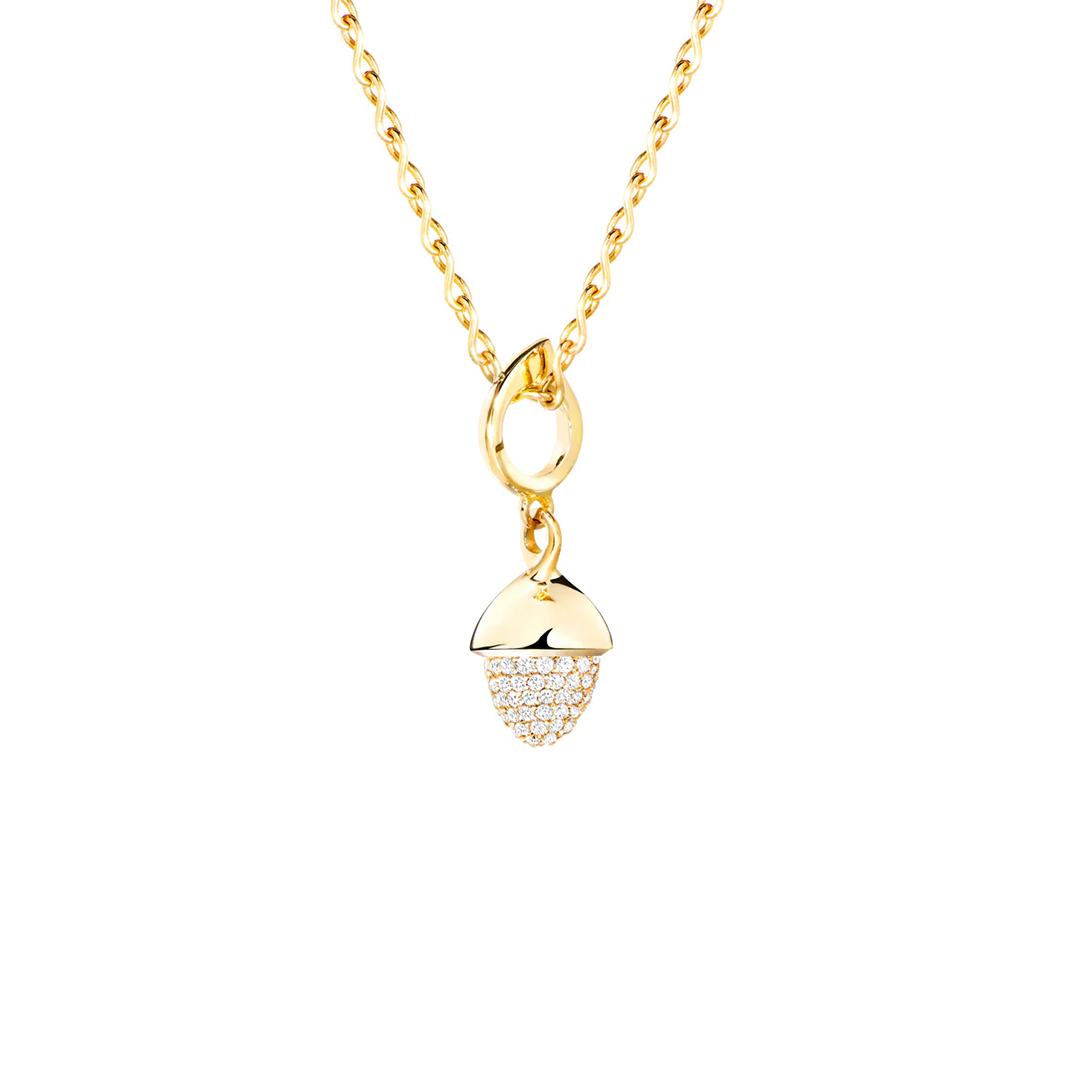 Tamara Comolli 18K Yellow Gold Mikado Diamond Pendant