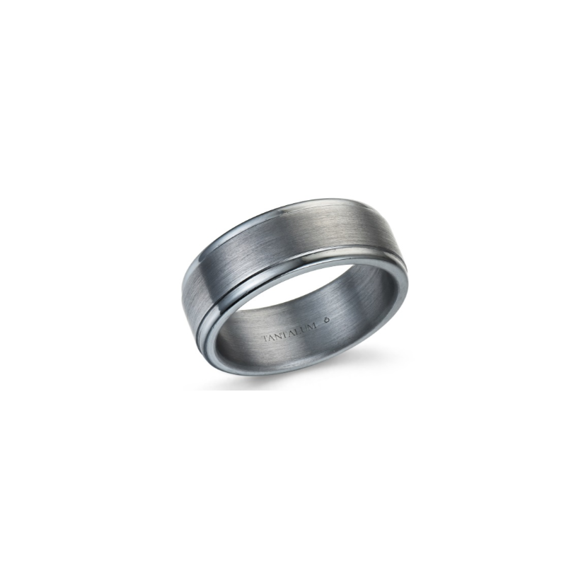 Tantalum 8mm Wedding Band