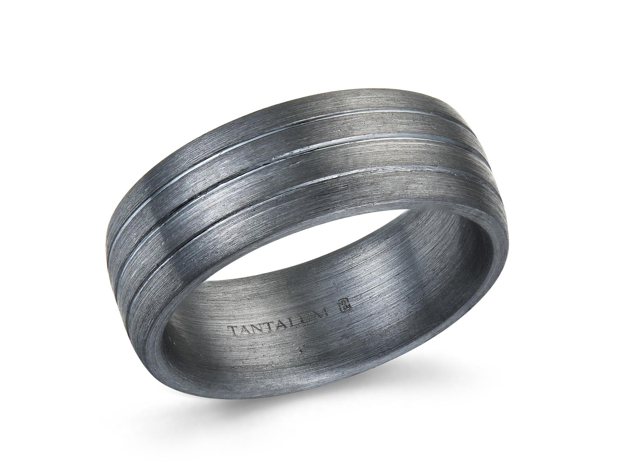 Tantalum Matte Wedding Band