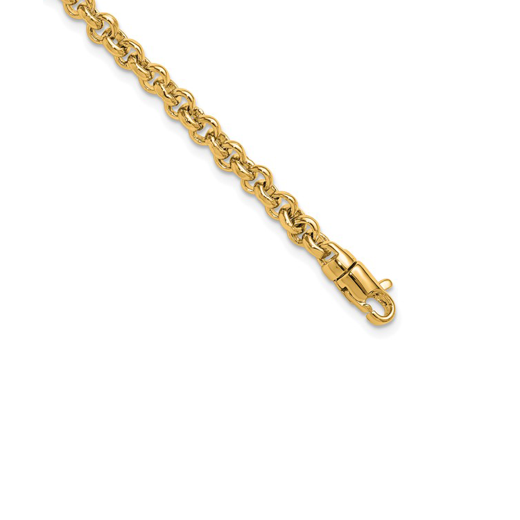 18K Yellow Gold Rolo Chain