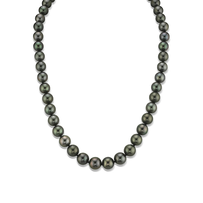 14K White Gold Pearl Necklace
