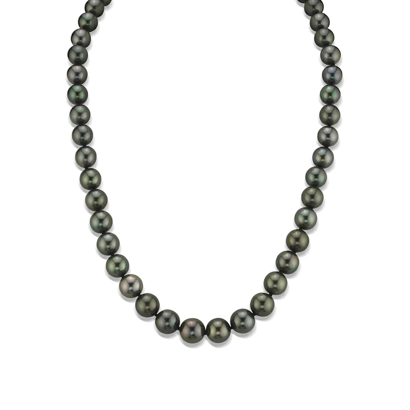 14K White Gold Pearl Necklace