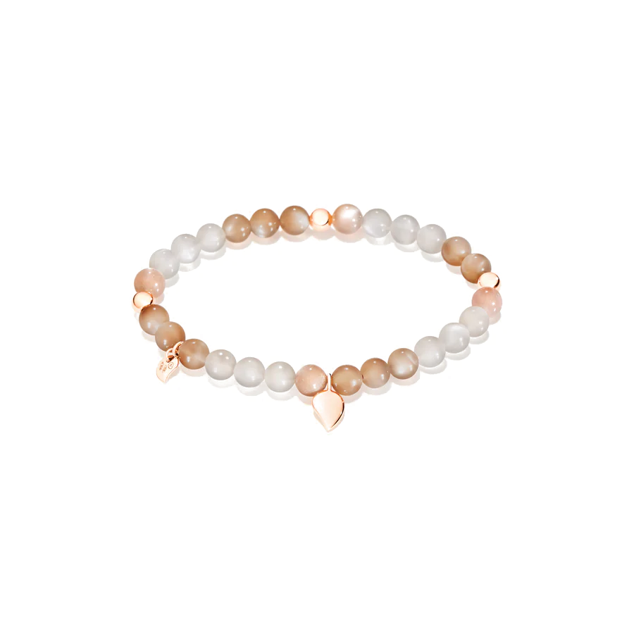 Tamara Comolli 18K Rose Gold India Moonstone Bracelet