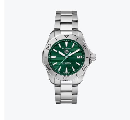 TAG HEUER AQUARACER 40MM GREEN DIAL BRACELET
