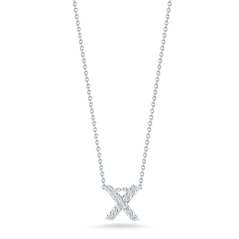 Roberto Coin 18K White Gold Tiny Treasures Love Letter 