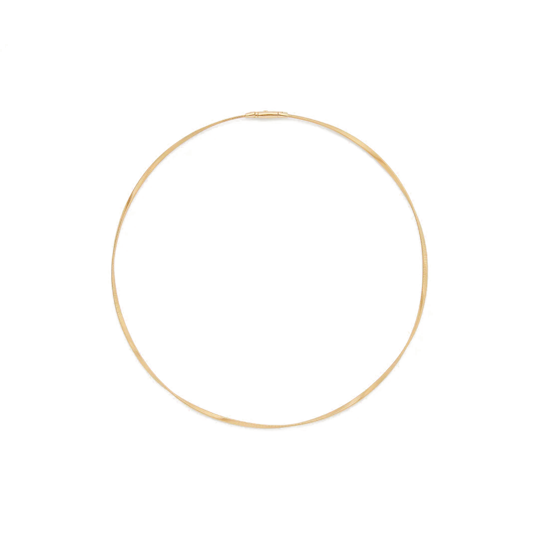 Marco Bicego 18K Yellow Gold Marrakech Twist Coil Necklace