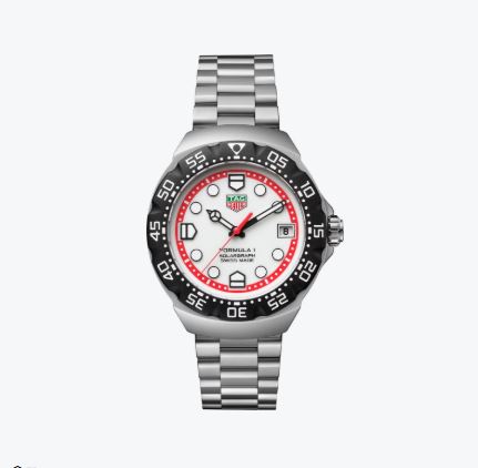 TAG HEUER FORMULA 1 38MM WHITE DIAL BRACELET