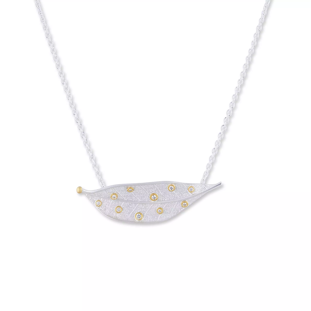 Lika Behar Sterling Silver and 24K Yellow Gold Yin and Yang 