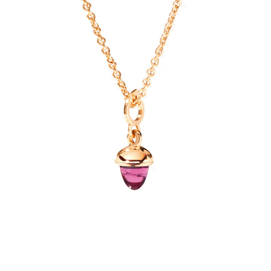 Tamara Comolli 18K Rose Gold Mini Mikado Tourmaline Pendant