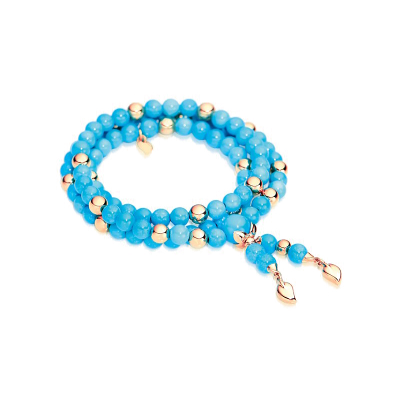 Tamara Comolli 18K Yellow Gold India Turquoise Bracelet