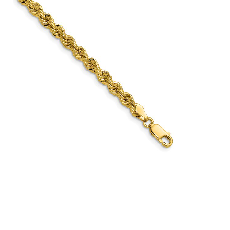 14K Yellow Gold Regular Rope Chain