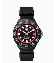 TAG HEUER FORMULA 1 38MM BLACK/RED DIAL STRAP